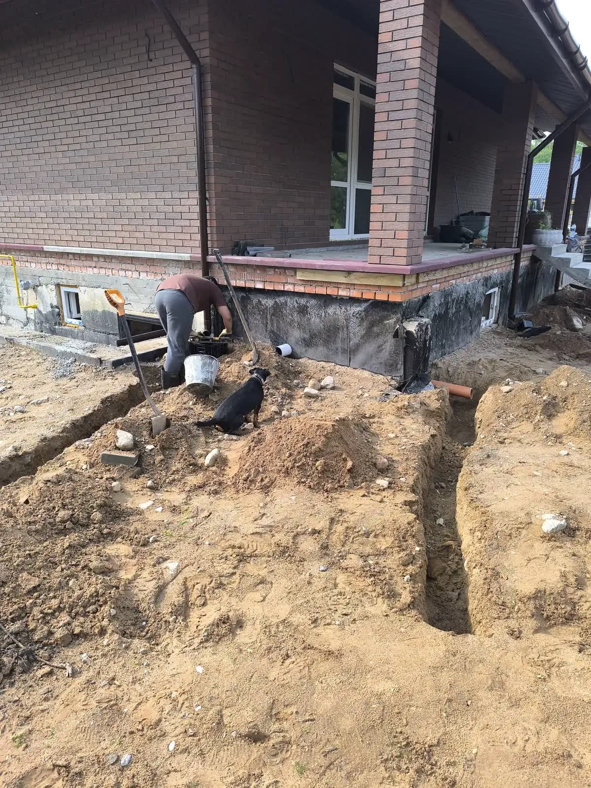 Комплекс работ по СБО, скважине, ливневке и дренажу в Богданово