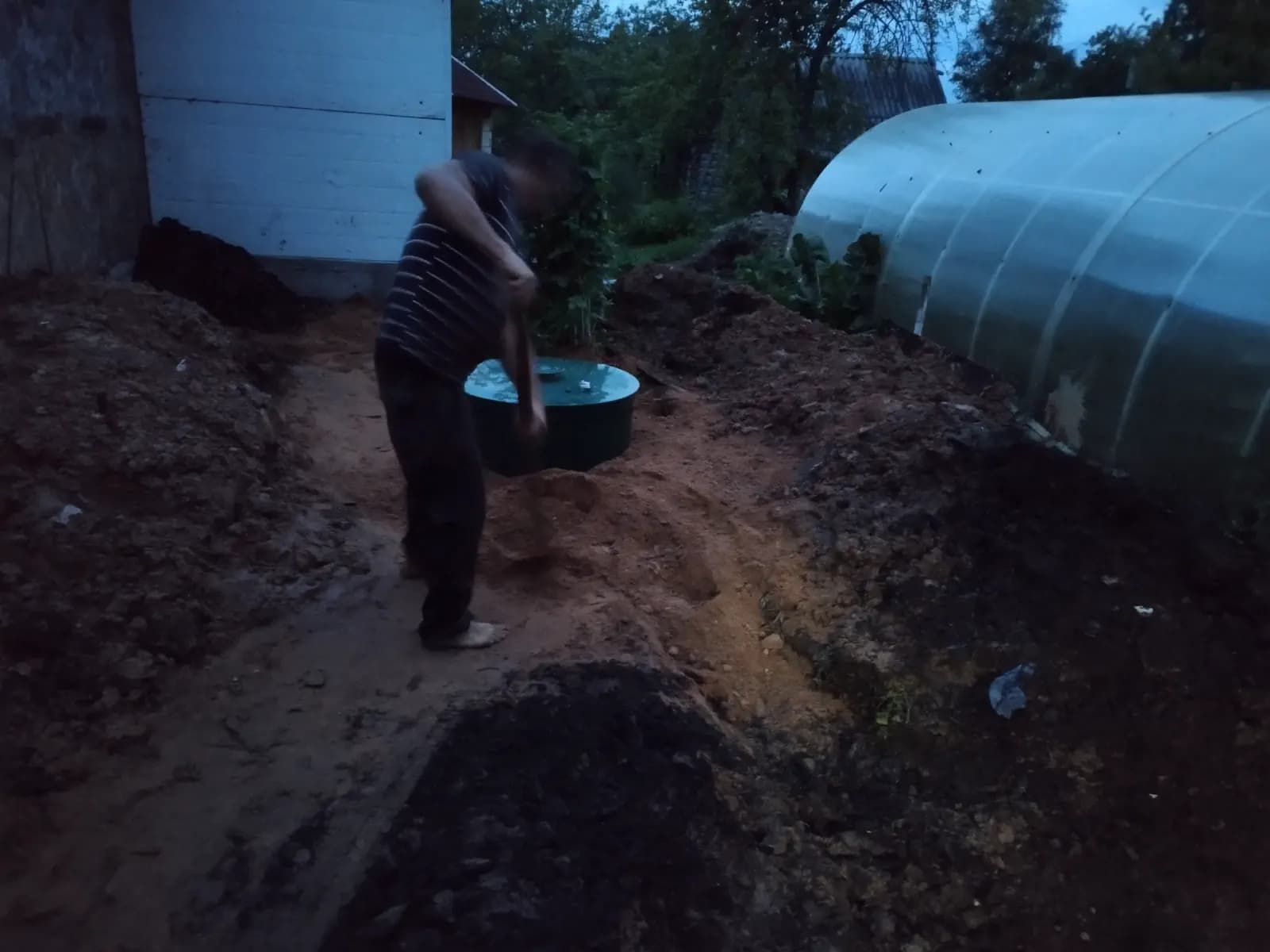 Дно: монтаж СБО Евролос 3 и канализации под ключ — фото 7