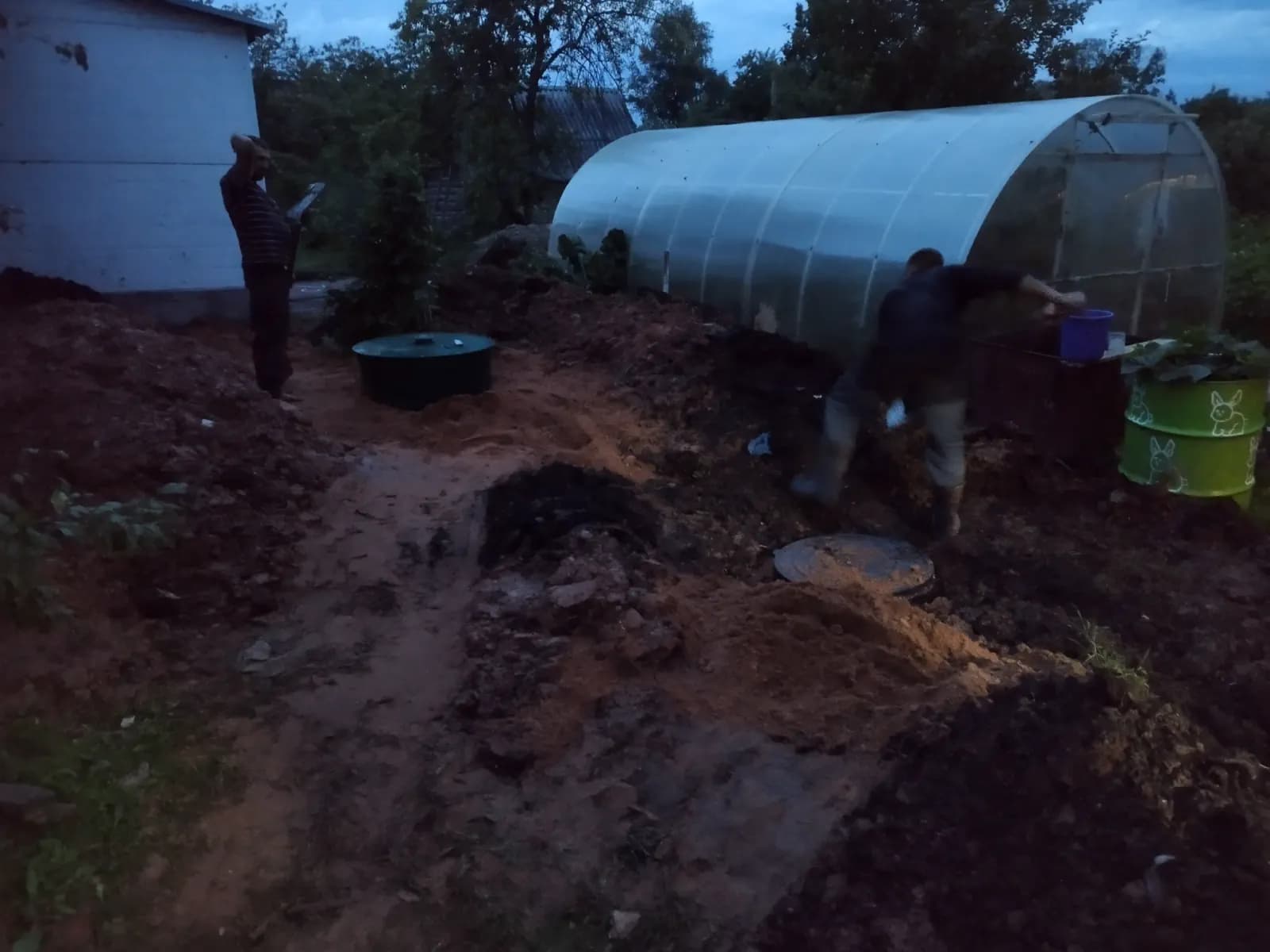 Дно: монтаж СБО Евролос 3 и канализации под ключ — фото 8