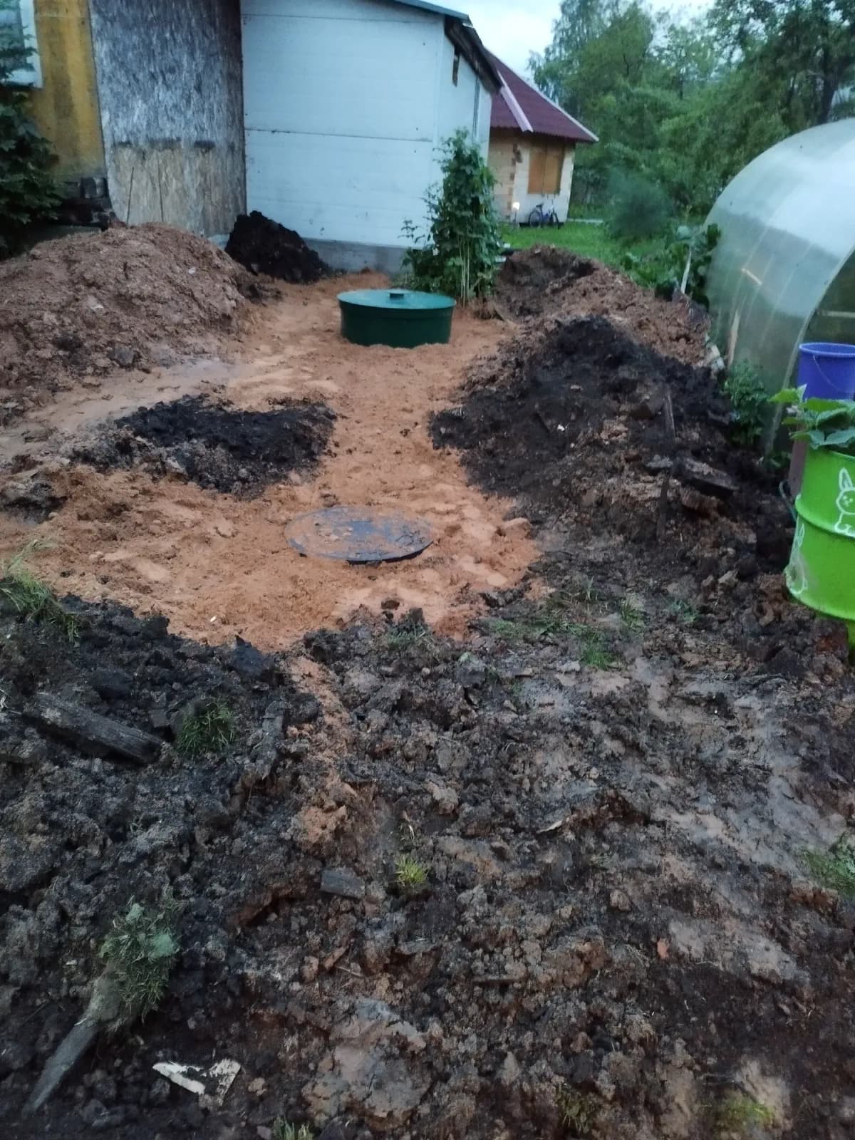 Дно: монтаж СБО Евролос 3 и канализации под ключ — фото 9