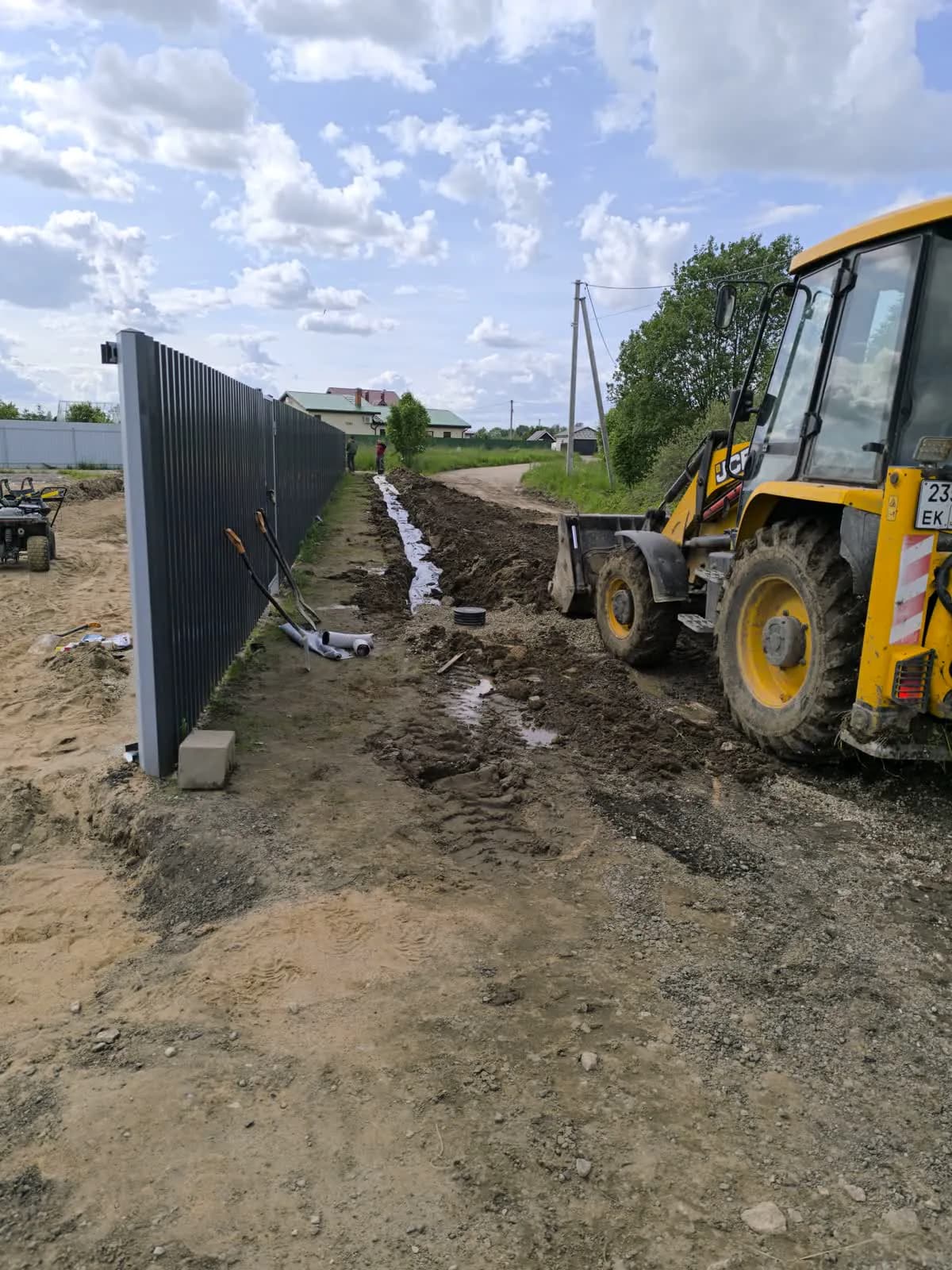 Наволок: устройство дренажной линии на участке — фото 3