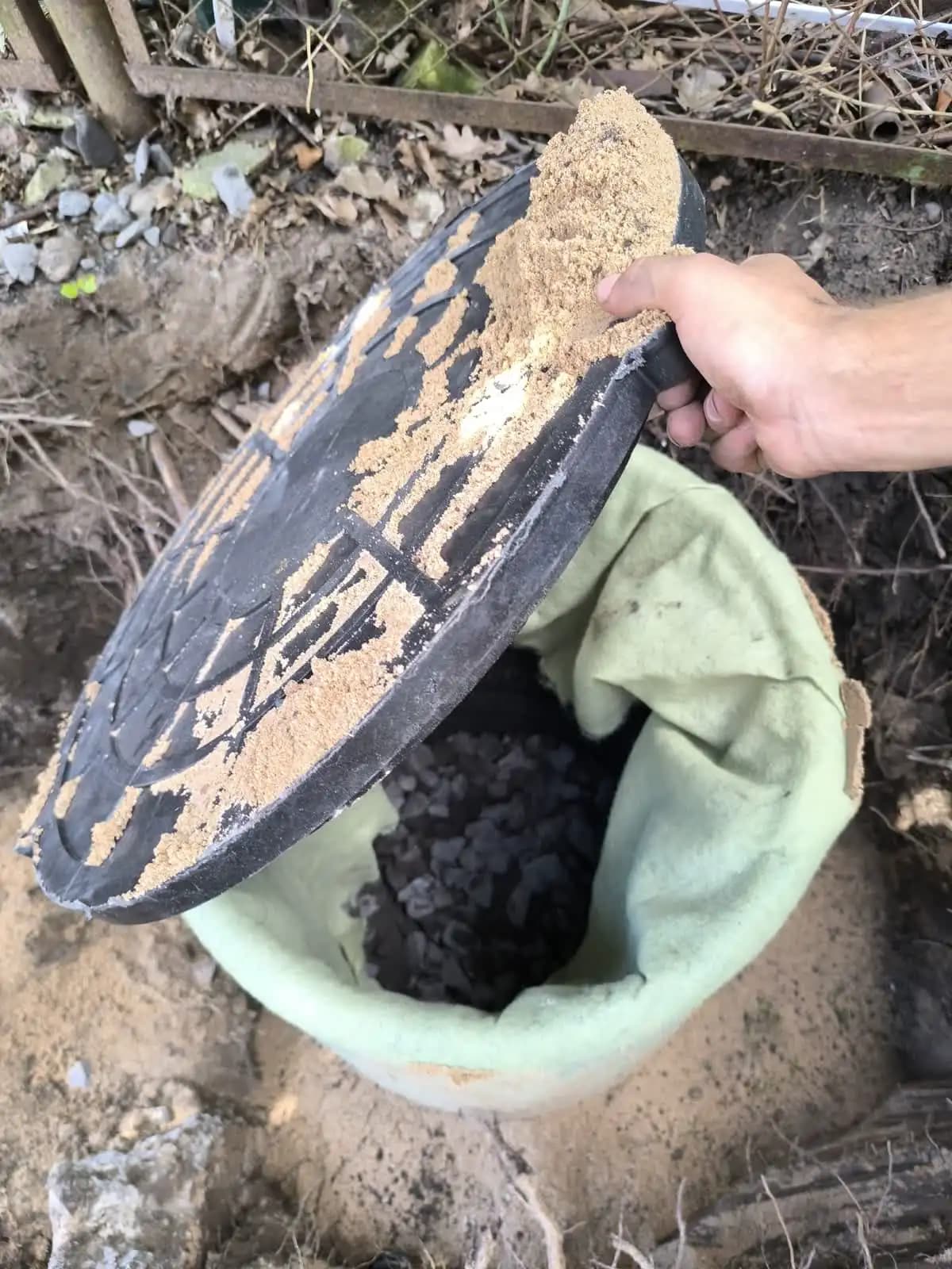 Шабаны: подготовка и устройство фильтрующего узла — этап 2