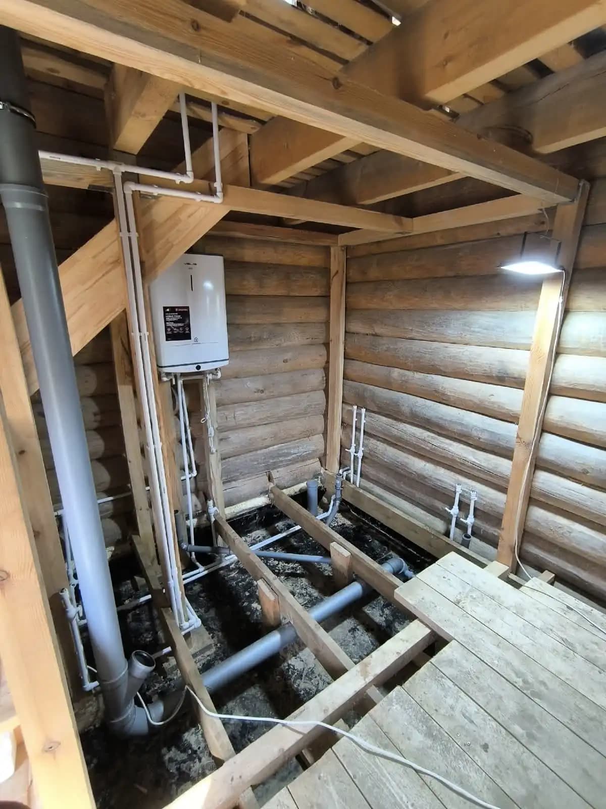 СНТ Флора: общий вид системы в помещении — этап 3