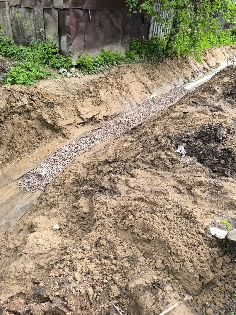 Ваулины горы: итоговый вид выполненного дренажа — фото 5