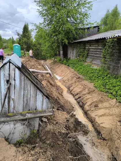 Дренаж закрытого и открытого типа в Ваулиных горах