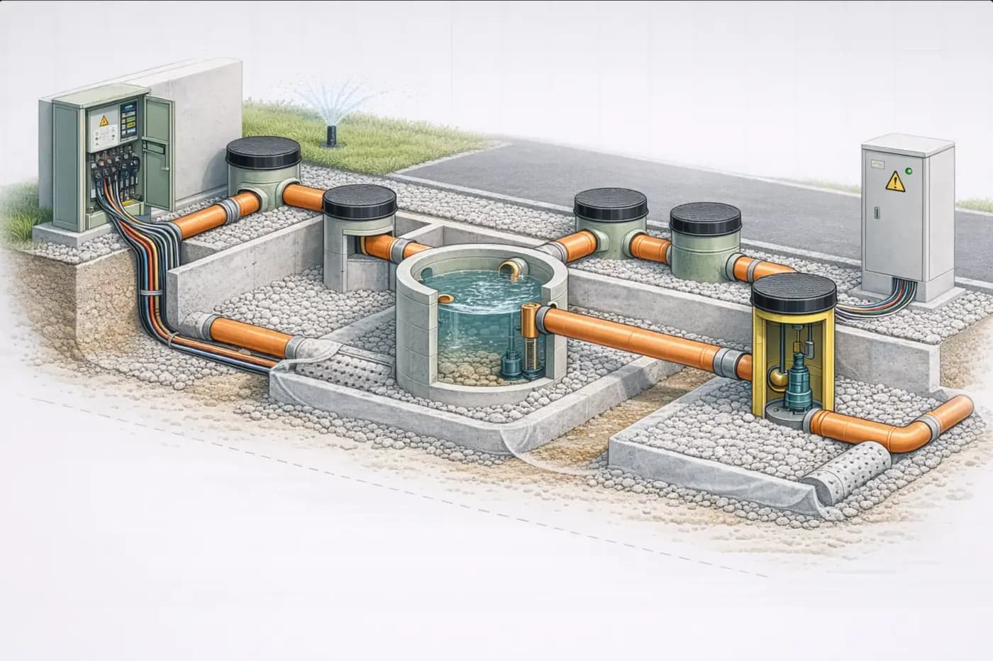 Наружные инженерные сети и сооружения